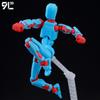 Dummy13 Lucky Puppets T13 Doll,Multiple Styling Combinations Robot Model,Cheap Holiday Gift,Cool Robot Doll Desktop Decoration