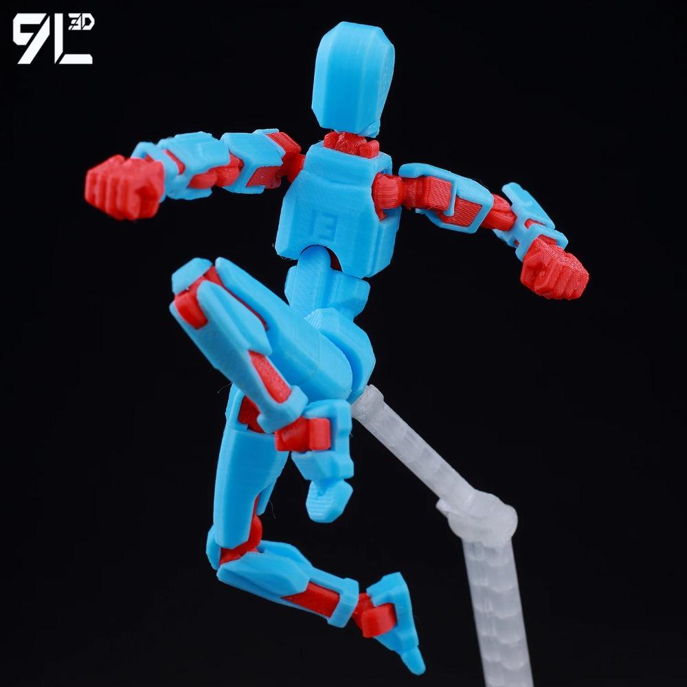 Dummy13 Lucky Puppets T13 Doll,Multiple Styling Combinations Robot Model,Cheap Holiday Gift,Cool Robot Doll Desktop Decoration