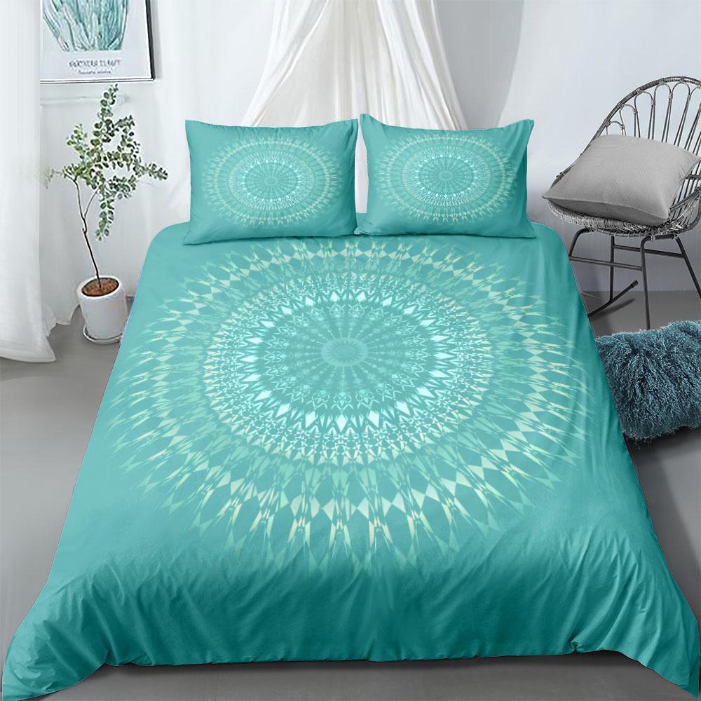 Mandala Ethinic Duvet Cover UK Single Double King US Twin Full Queen Size Bed Linen Set
