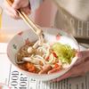 Zhishi Japanese Style Peach Blossom Ceramic Dinnerware