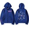 Unisex Harajuku Stray Kids Maxident Print Zip-Up Hoodie, Hip-Hop Y2K Style