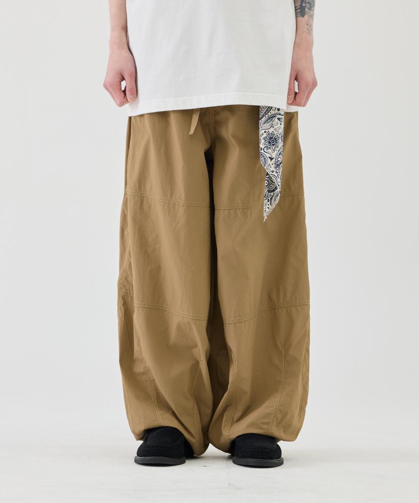 Iseuteuseobiseusyab Basic Ballon Pants - Beige