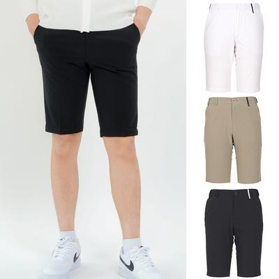 KIM YOUNG JOO GOLF Summer Men'S Golf Shorts Simple Stretch Slim Fit Half Pants Kommhs71 (A Type)
