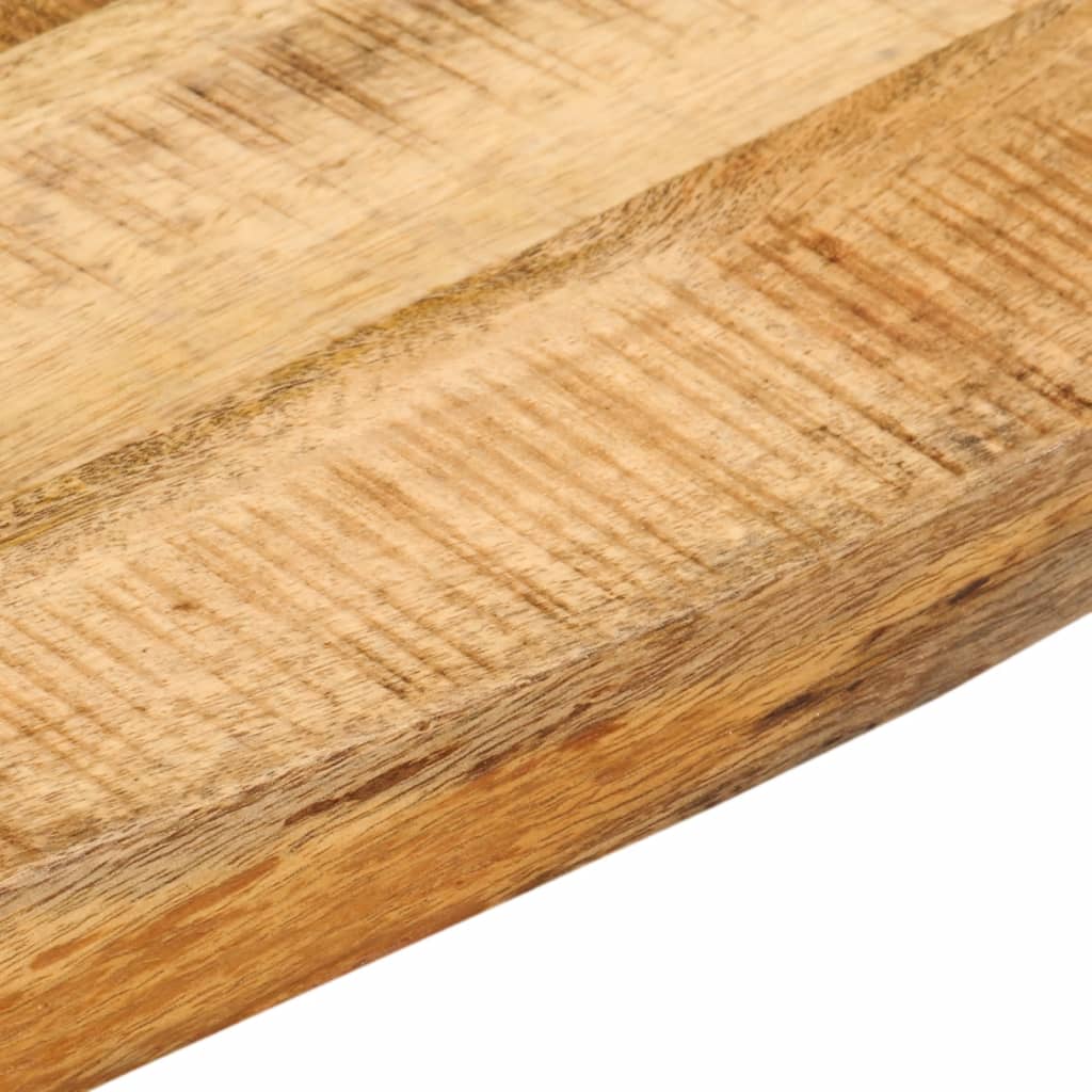 Vidaxl Blat Stołu, 40X40X3,8 Cm, Naturalna Krawędź, Drewno Mango