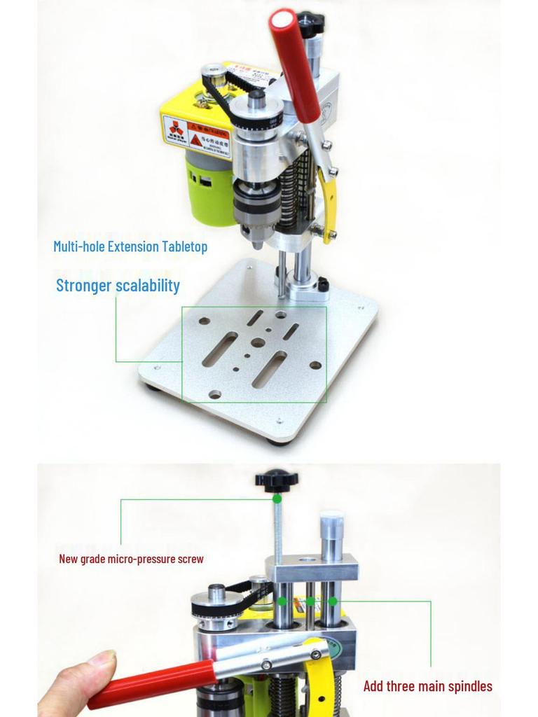 Compact Desktop Mini Bench Drill for Watch Repair & Mobile Phone Polishing