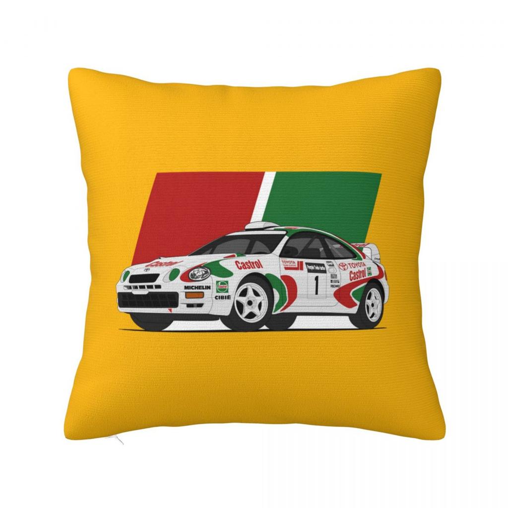 Celica GT Four Rally Square Pillowcase Cushion Cover Pillow Case Throw Pillow Cover for Home Bedroom Car