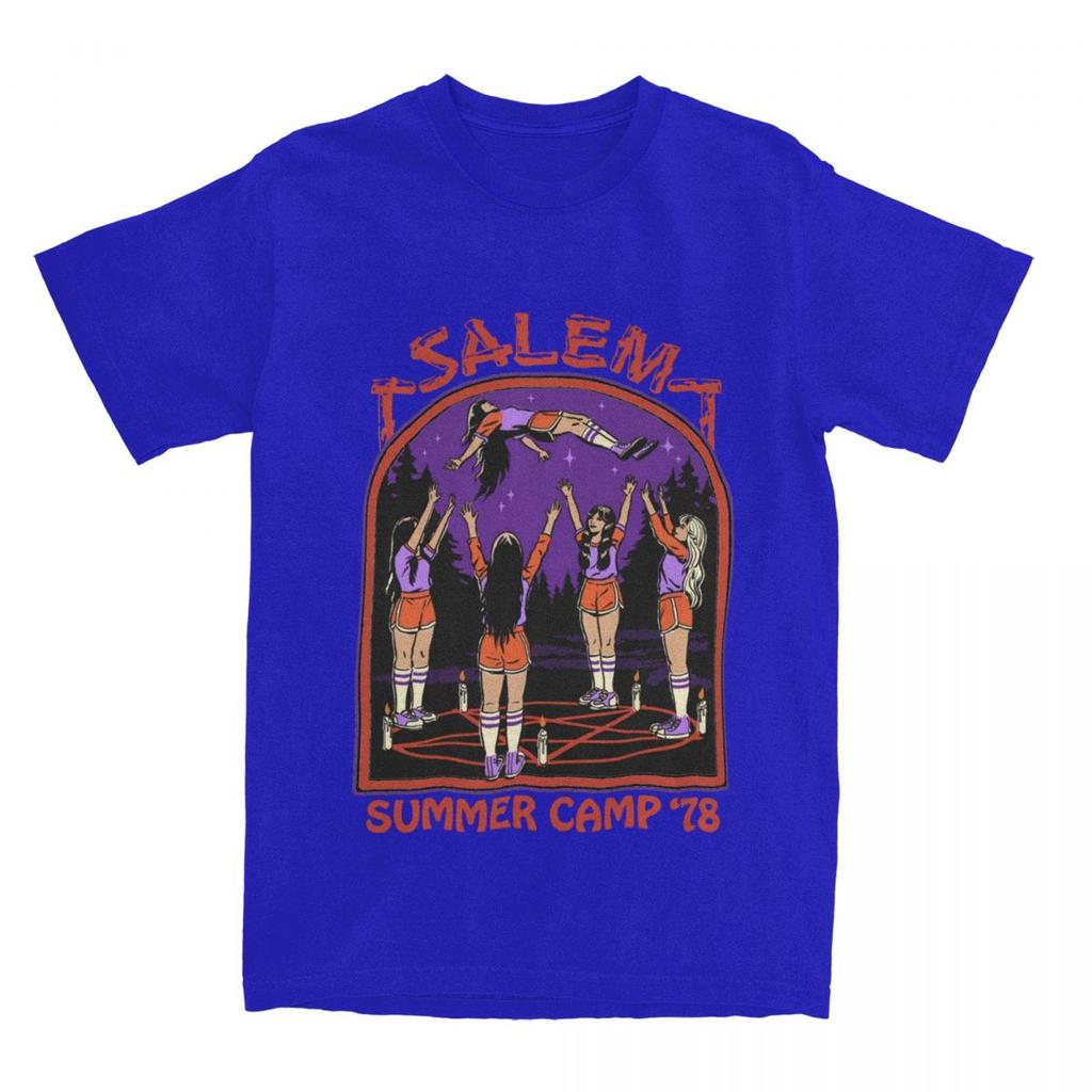 Novelty Cheerleading Basket Toss Summer Camp T Shirt Unisex Womens Cotton Salem Dark Art Tees Shirt Birthday Present Clothes