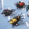 Zurückziehbares Tierauto-Spielzeug, keine Batterie erforderlich, realistischer Trägheitsantrieb, Kinder-/Kleinkinder-Tier-LKW-Fahrzeugspielzeug, Jungen-Geschenk, Geburtstagsgeschenk