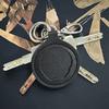 Car Keychain Holder Imitation Leather Durable Key Organizer Thickened Design Exquisite Workmanship Key Holder