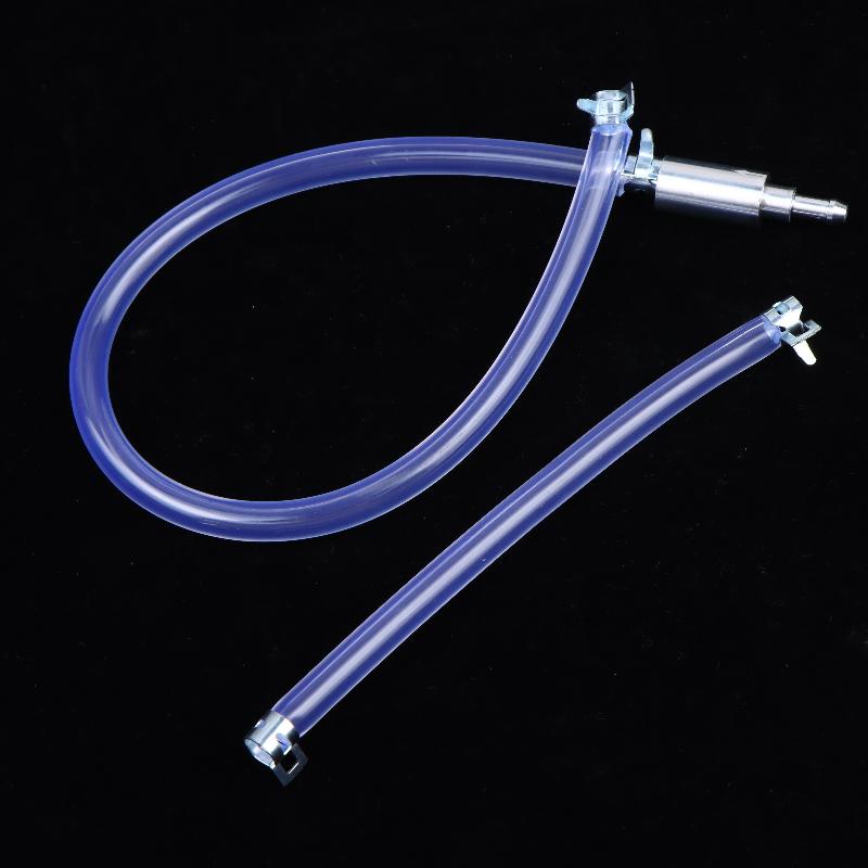 Motorcycle Brake Bleeder Hose Kit with Hydraulic Caliper Oil Bleed Tool Universal 2PCS Set for Home Workshop Maintenance