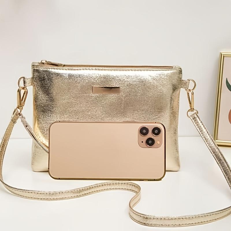 Solid Color Women'S Shoulder Bag Small Coin Purse