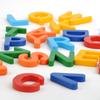 Children's Magnetic Uppercase Letter Stickers for Fun Early Education