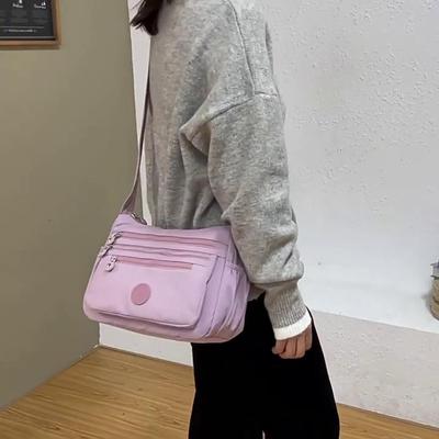 Shoulder Bag Crossbody Bag for Women Messenger Bags Waterproof Nylon Ladies Handbag