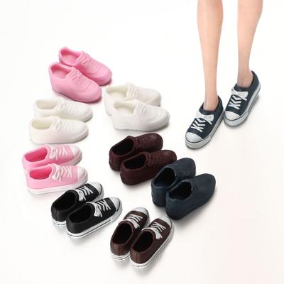 Accessories 1/3 1/4 For 16cm Dolls Plastic Sneakers Casual Shoes Fashion Doll Shoes PVC Boots