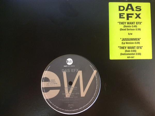 

12inch Record DAS EFX - They Want EFX MR087 Lexington 1992 Japan Rap & Hip-Hop/R&B