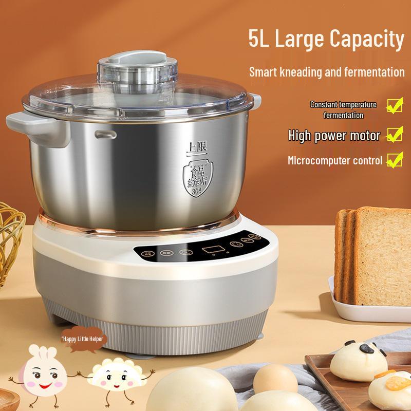 Custom Large-Capacity Stainless Steel Dough Mixer and Kneading Machine