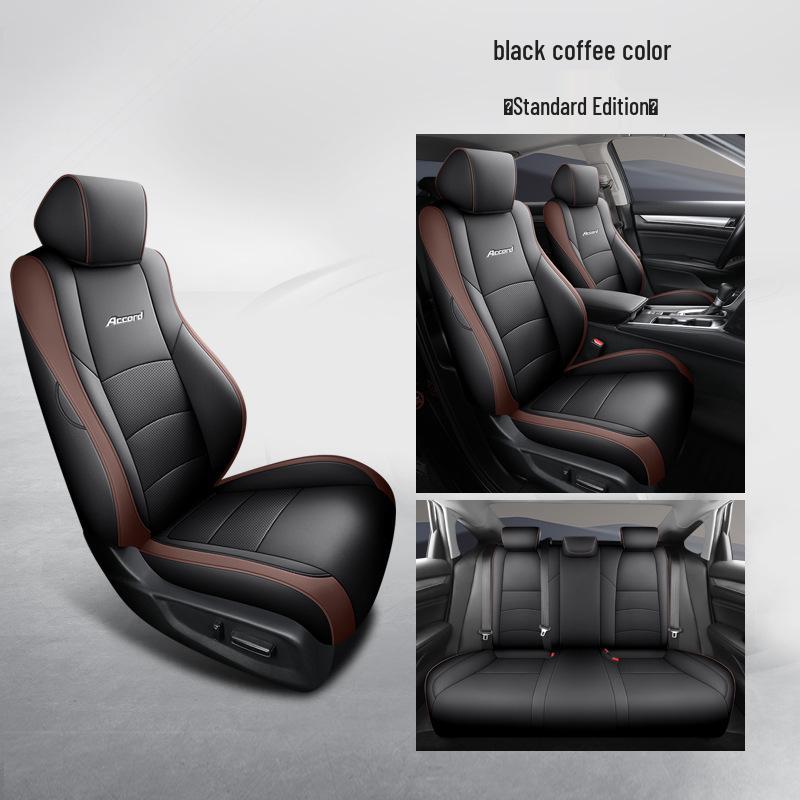 Accord Tenth Gen Leather Seat Cushion - Universal Fit, Four Seasons, Five-Seat.