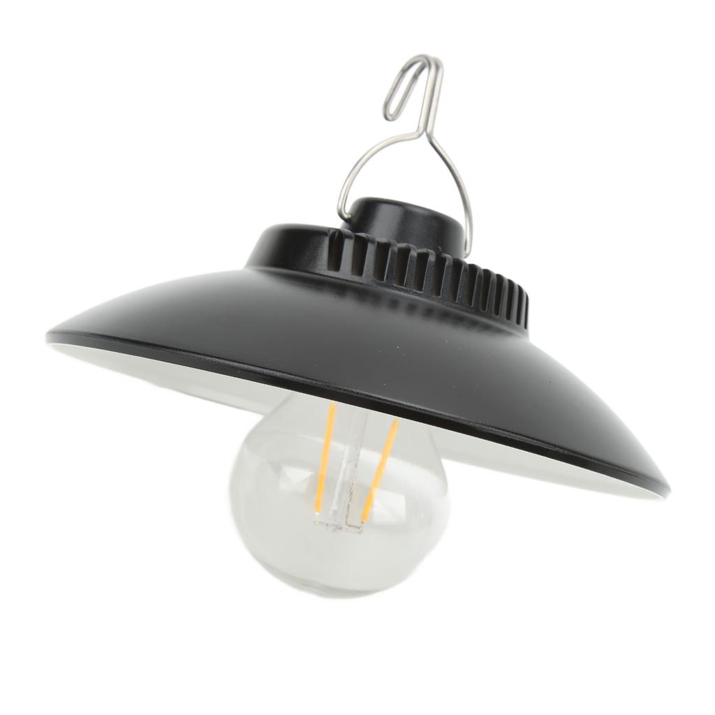 Camping Tent Light USB Rechargeable Adjustable Brightness Multifunctional Retro Portable Hanging Camping Light 3.7V