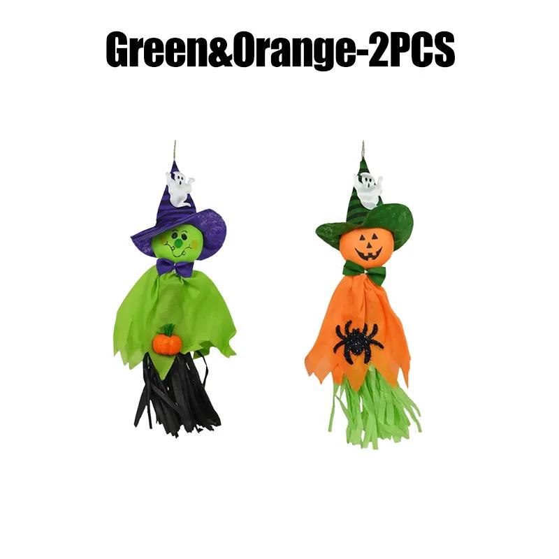 Cloth Paper Halloween Hanging Ornaments Festival Supplies Charm Fluttering Design Ghost Hanging Pendant Pumpkin Gift