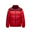 Kurtki puchowe Unisex Intensywna czerwień 5 Kołnierz stojący Umiarkowany 972618901-5