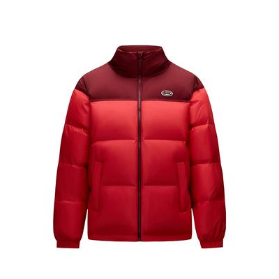 Down Jackets Unisex Intense Red 5 Stand Collar Moderate 972618901-5