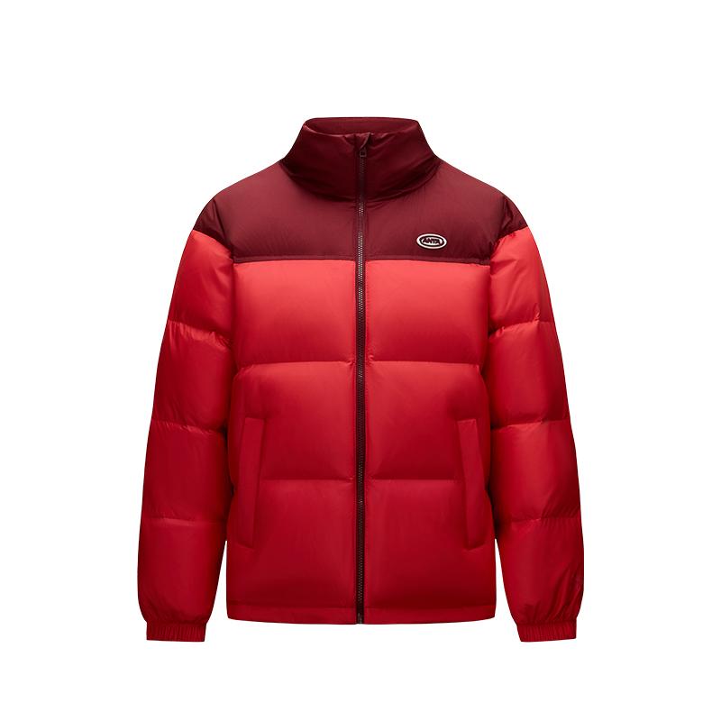 ANTA Down Jackets Unisex Intense Red 5 Stand Collar Moderate 972618901-5 L