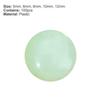 100 Pezzi/Borsa Perline Luminose Multiuso Colorate di Plastica Perline Luminose Notturne per Pesca