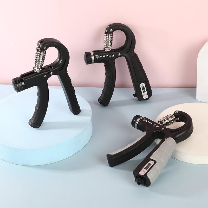 Adjustable Hand Grip Strengthener with Counter