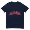 Alabama Al Vintage Sports Design Red Design TShirt