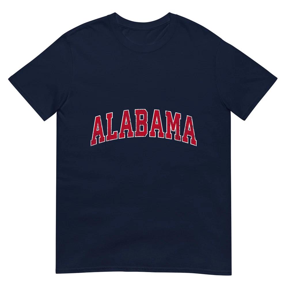 Alabama Al Vintage Sports Design Red Design TShirt