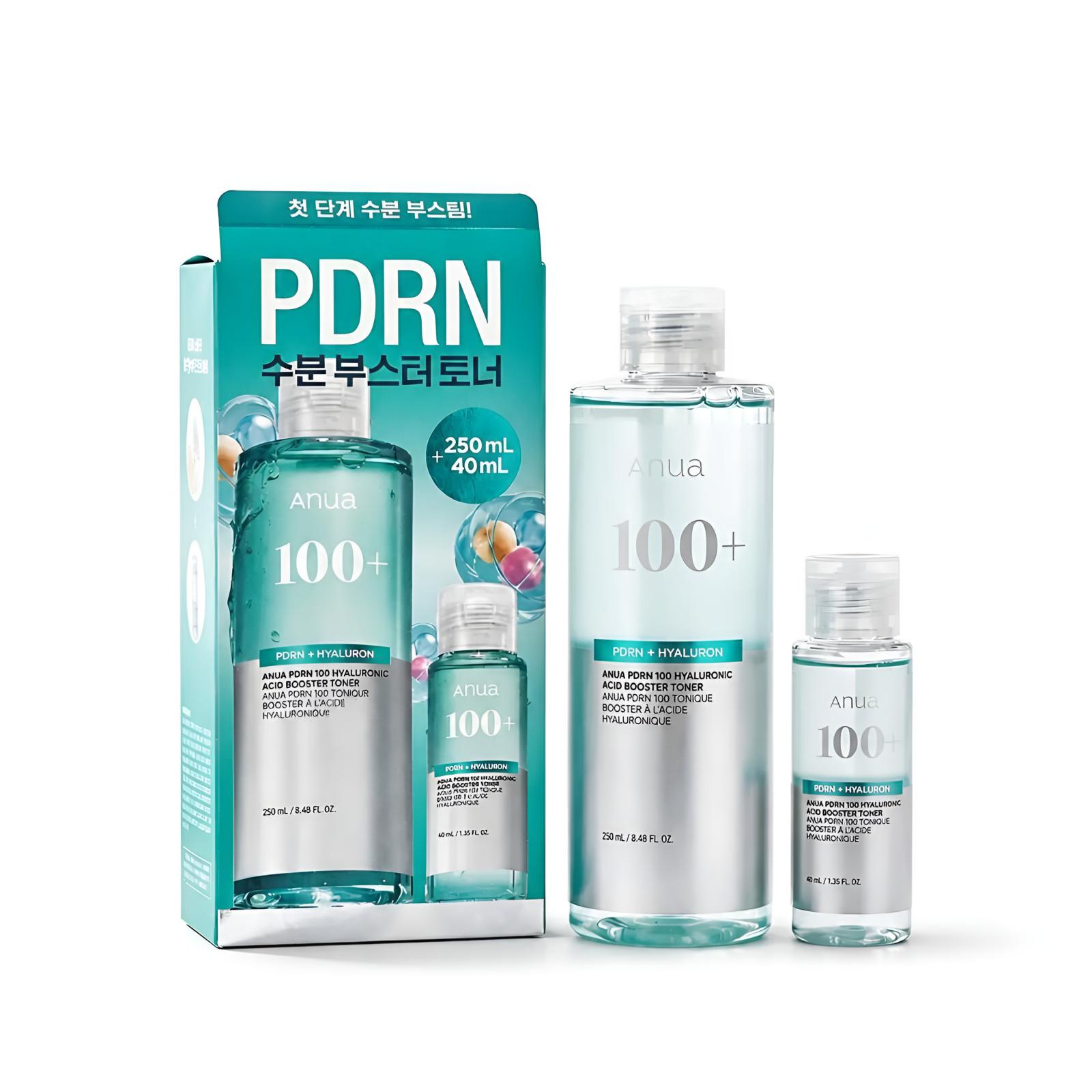 Anua PDRN Hyaluronic Acid 100 Booster Toner 250ml Special Set (+ 40ml)
