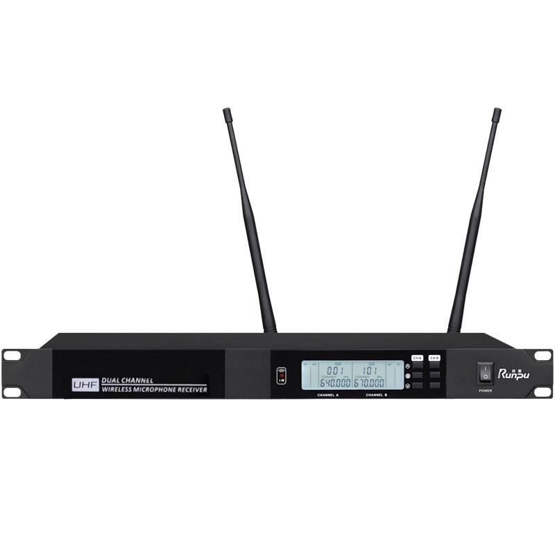 Runpu UHF Wireless Dual Gooseneck Microphone System (CN version)