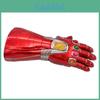 Luvas de LED do Homem de Ferro com Pedras Removíveis para a Experiência Cosplay Definitiva