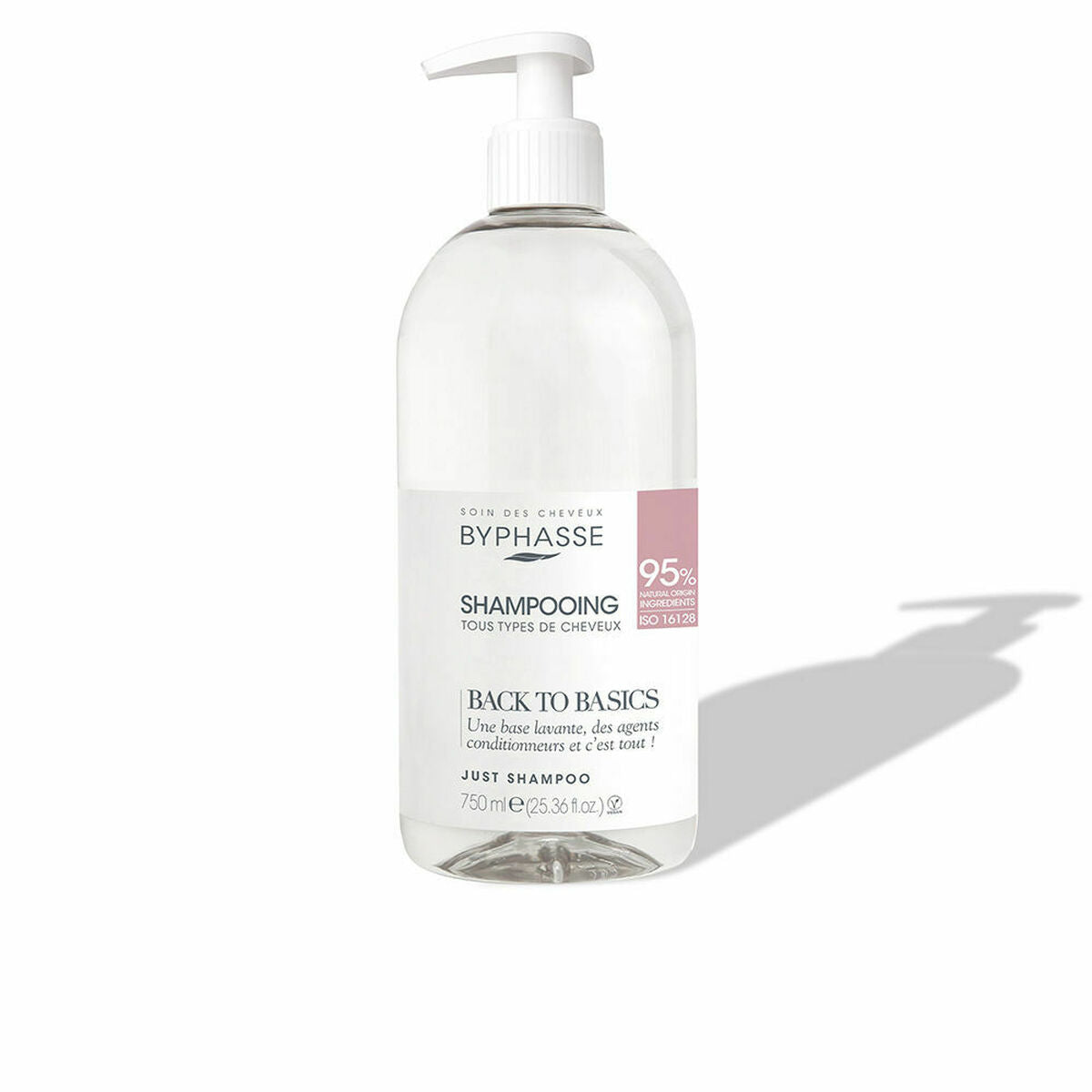 

Shampooing à Utilisation Quotidienne Byphasse Back to Basics Tous les types de cheveux (750 ml)