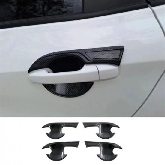 12Pcs Carbon Fiber Door Handle Bowl Cover For Toyota Yaris Ativ/Vios 2024