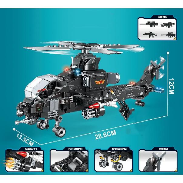 AH-64 Hubschrauber, Kampfhubschrauber, Modellbausteine, Tiger, Polizei, Krieg, 2. Weltkrieg, Armee, Kämpfer, Feuer, Rettung, Huey-Copter, Ziegelsteine, Stadt