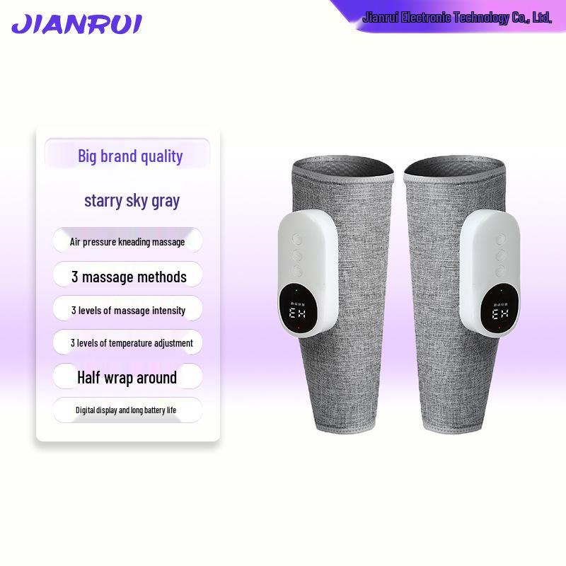 Smart Electric Leg Massager: Multi-functional, Auto, with Heat Compress for Calves