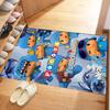 Alfombra de Piso Personalizada con Nombre de Pocoyó Alfombra de Oficina Adecuada para Comedor Salas de Juegos Cocina Entrada Alfombra Antideslizante Decoración de Oficina de Anime