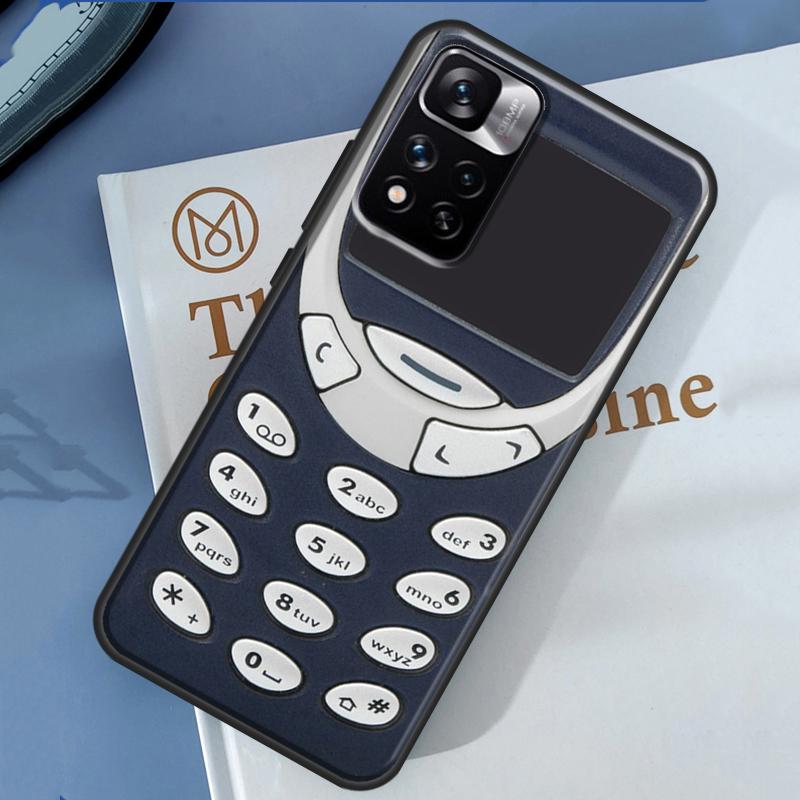 Retro mobile phone Case For Xiaomi Redmi 14C 13C 10C 12C Redmi Note 13 14 Pro 12 11 9 10 9S 10S 11S 12S Cover Redmi 12C