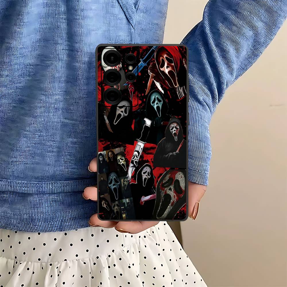Horor S-scream Dead Phone Case For Samsung S 24 Fe 25 Ultra Plus 20 Lite 21 30 22 23 24 22 Ultra 5G Fundas