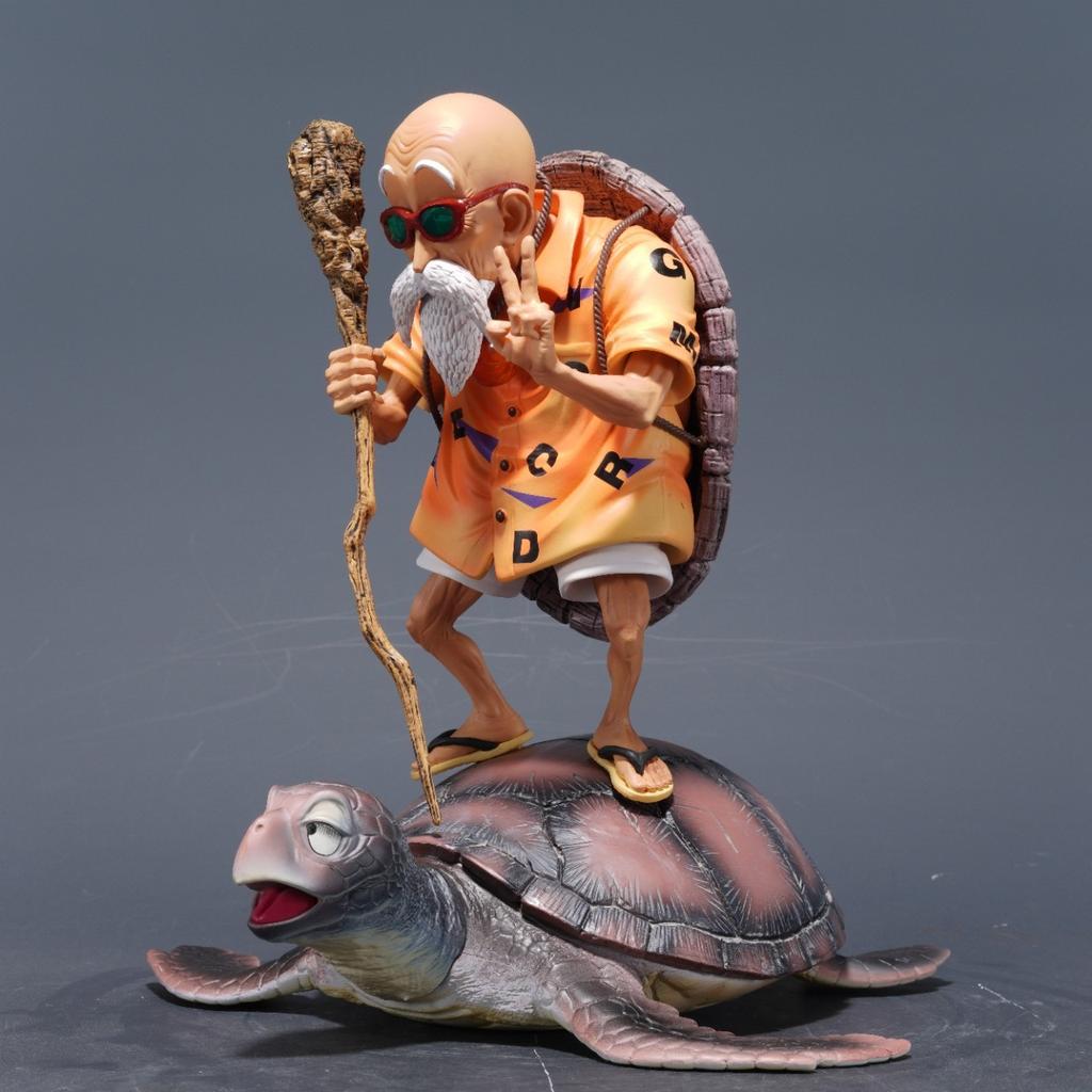 23cm/9.06 Anime Dragon Ball Kame Sennin Figure Master Roshi Figurine Pvc Statue Action Figures Collection Model Toys High Quality Gifts