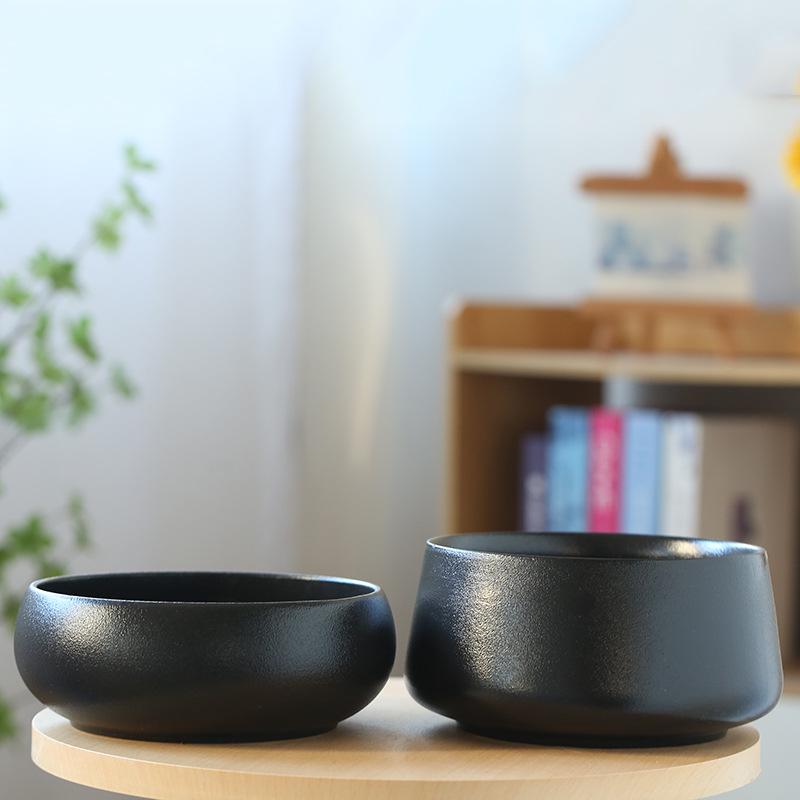 Ceramic Tea Rinsing Bowl and Brush Set for Tea Cups and Accessories
