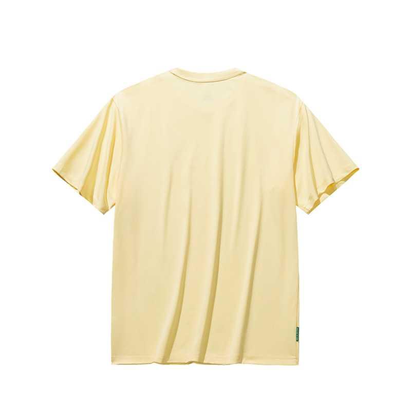 Anta Outdoor Series Solid Color Breathable T-Shirt Unisex Tops 172526102G-4