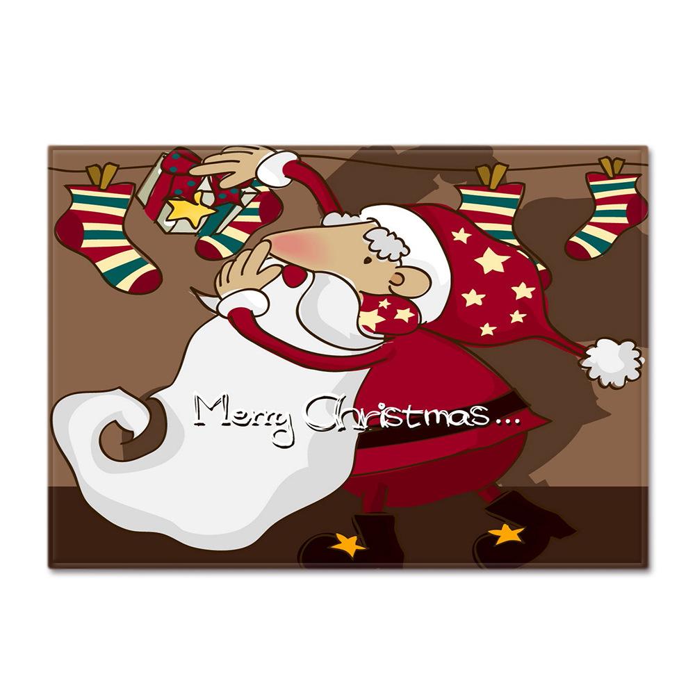 Christmas Living Room Floor Mat Bedroom Dining Room Carpet Carpet Doormat