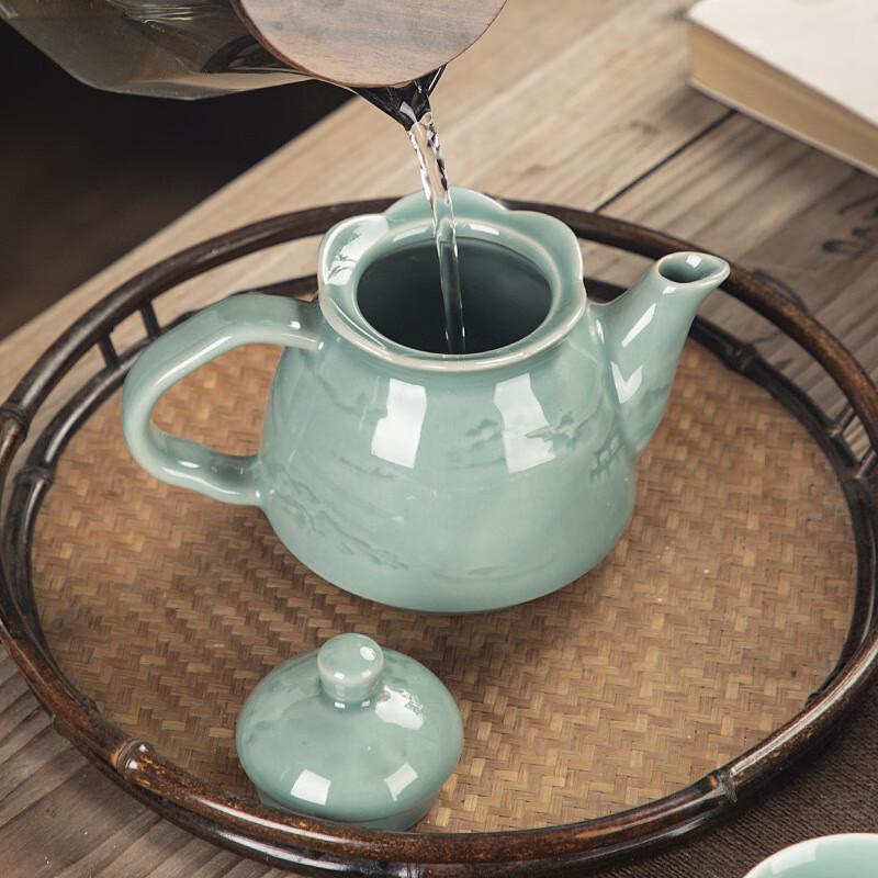 Qianxing Celadon Longquan Kung Fu Tea Set