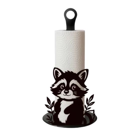 

Paper Towel Holder with Cute Pattern Design Kitchen Paper Roll Stand No Assembly Needed Kitchen Organizer