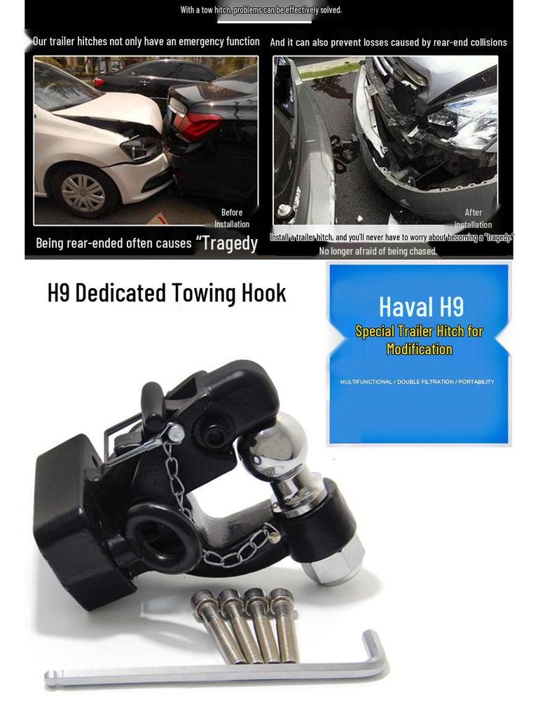 2023 Haval H9 Off-Road Trailer Hitch Kit for Land Cruiser & Patrol