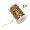 Chain, Hand Wrapped Chain Bulk Cable Chains for DIY, Earrings, Keychains, Bracelets,