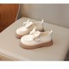 Kids Girls Princess Leather Shoes British Style Soft Sole Casual Low Top Flats