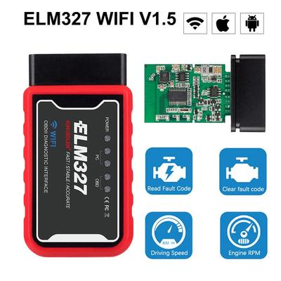 ELM327 OBD2 V1.5 Scanner Android IOS Wifi Car Diagnostic Tool